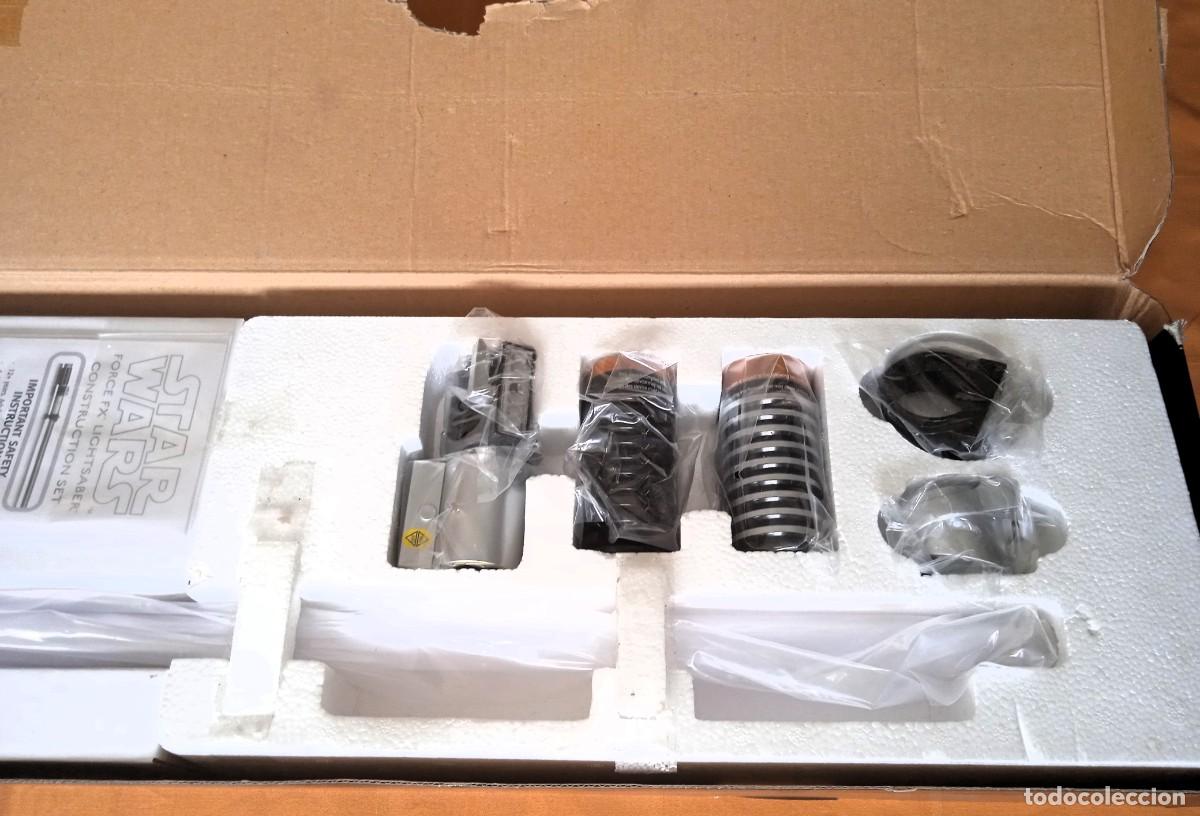 Figuras y mu&ntilde;ecos Star Wars: Force FX Lightsaber Construction Set (MR 2007), boxed, completed, used - Foto 5