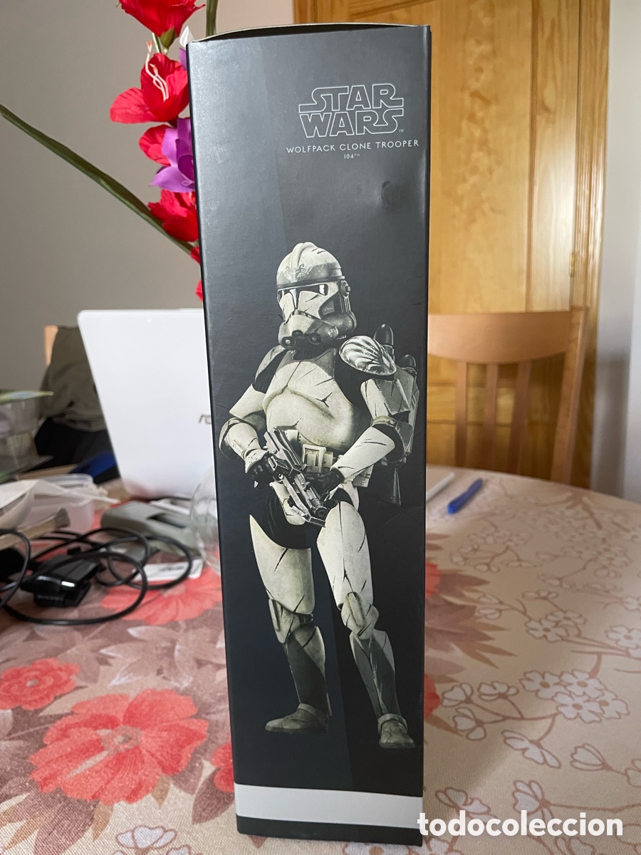 Figuras y mu&ntilde;ecos Star Wars: SIDESHOW. Wolfpack Clone Trooper. Nuevo y en caja. - Foto 2
