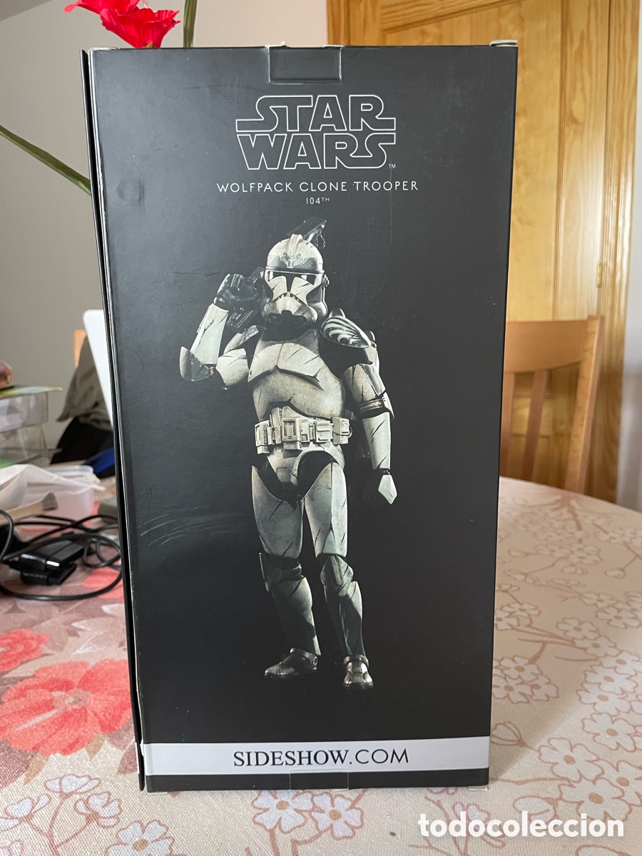 Figuras y mu&ntilde;ecos Star Wars: SIDESHOW. Wolfpack Clone Trooper. Nuevo y en caja. - Foto 3