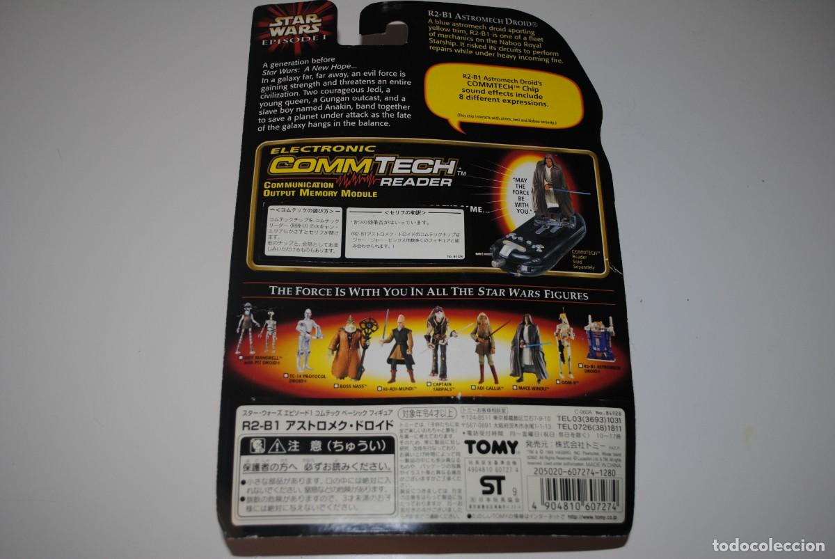 Star Wars Episodio I – Chip Commtech R2-B1 Droide Astromeccanico Con Cablaggio, Figura Collezionabile