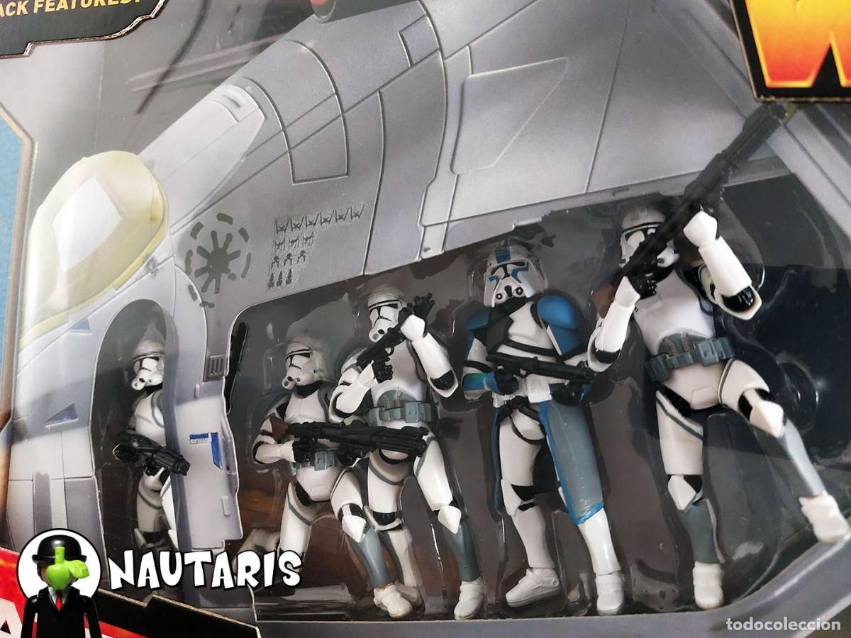 Figuras y mu&ntilde;ecos Star Wars: Star Wars Battle Pack Clone Attack on Coruscant (Hasbro 2005) - Foto 6