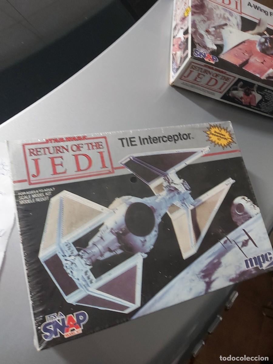 Figuras y mu&ntilde;ecos Star Wars: MAQUETA STAR WARS MPC: TIE INTERCEPTOR - Foto 1