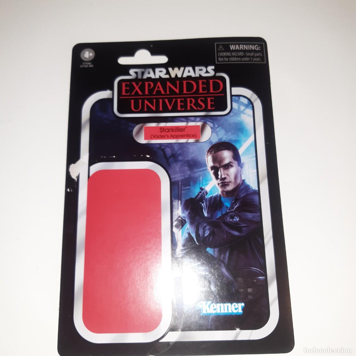 Figuras y mu&ntilde;ecos Star Wars: CARDBACK. STARKILLER (VADERS APPRENTICE) Expanded Force Unleashed. TVC THE VINTAGE COLLECTION - Foto 1