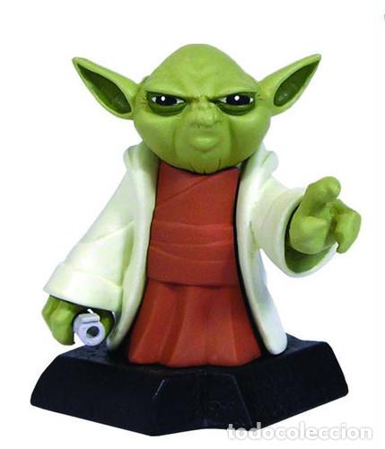 Figure e Bambolotti Star Wars: STAR WARS BUST-UPS SERIES 7 CLONE WARS YODA BY GENTLE GIANT - NUEVO