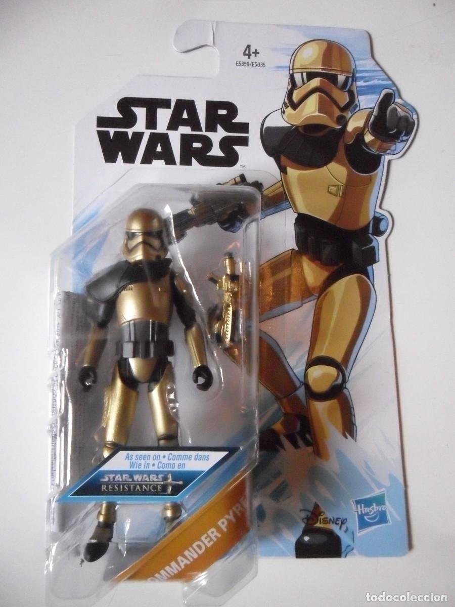 Figuras y mu&ntilde;ecos Star Wars: STAR WARS RESISTANCE COMMANDER PYRE HASBRO 2018 - Foto 1