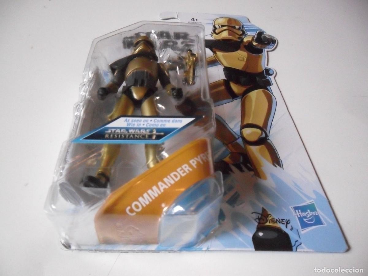 Figuras y mu&ntilde;ecos Star Wars: STAR WARS RESISTANCE COMMANDER PYRE HASBRO 2018 - Foto 2