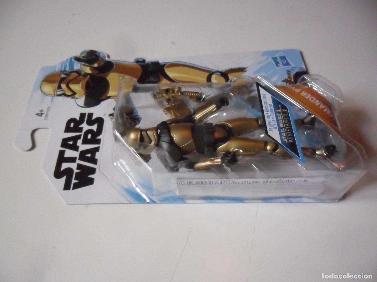 Figuras y mu&ntilde;ecos Star Wars: STAR WARS RESISTANCE COMMANDER PYRE HASBRO 2018 - Foto 4