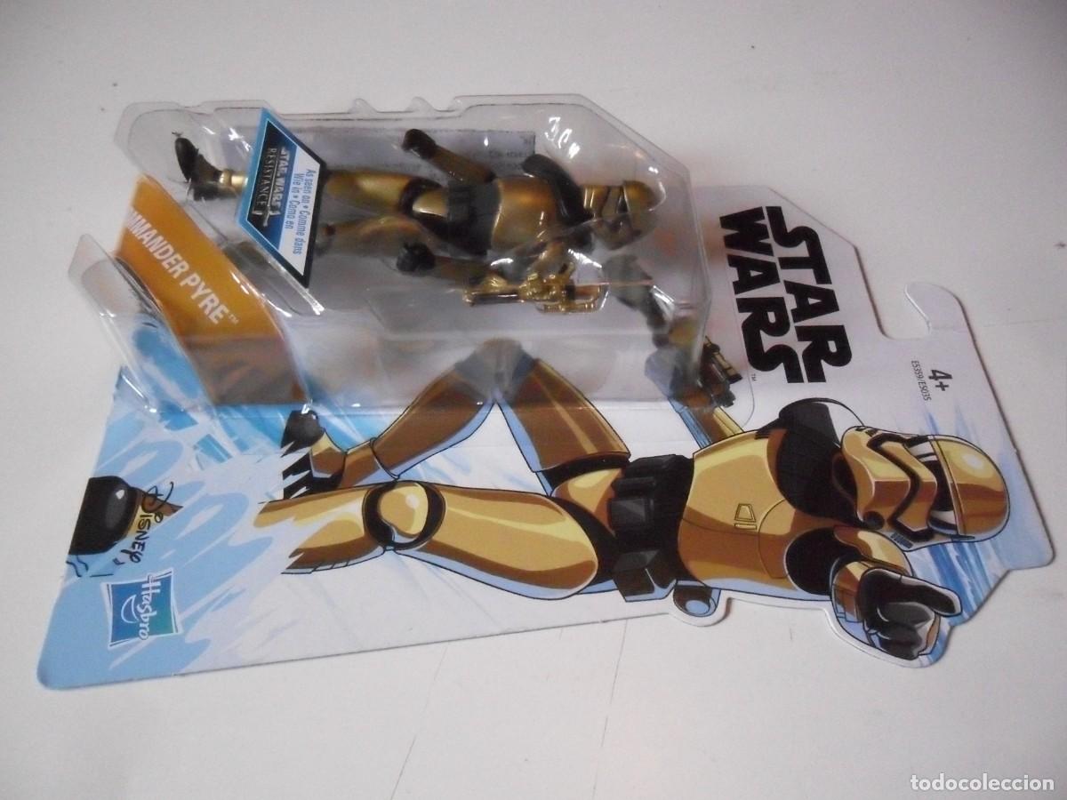 Figuras y mu&ntilde;ecos Star Wars: STAR WARS RESISTANCE COMMANDER PYRE HASBRO 2018 - Foto 5