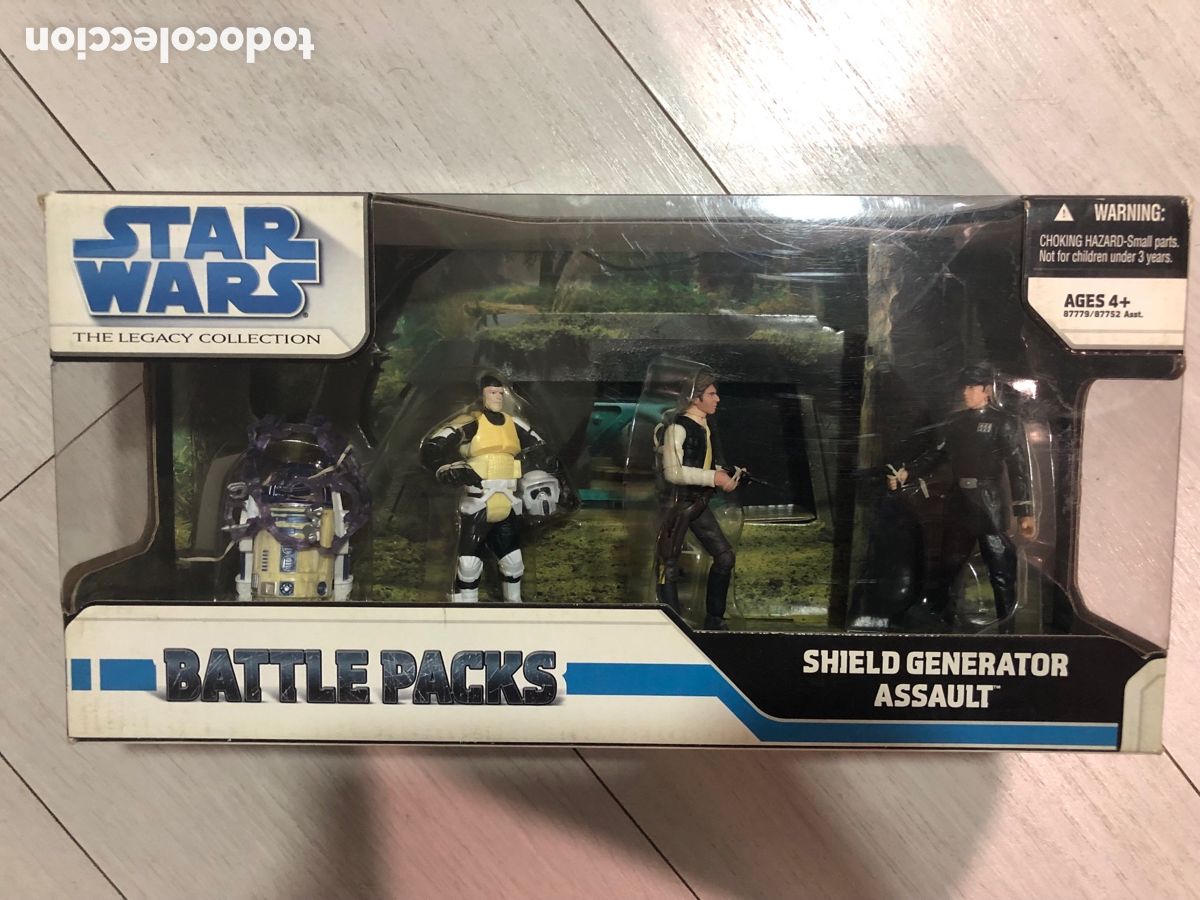 Figuras y mu&ntilde;ecos Star Wars: Star Wars Legacy Collection Shield Generator Assault - Foto 1