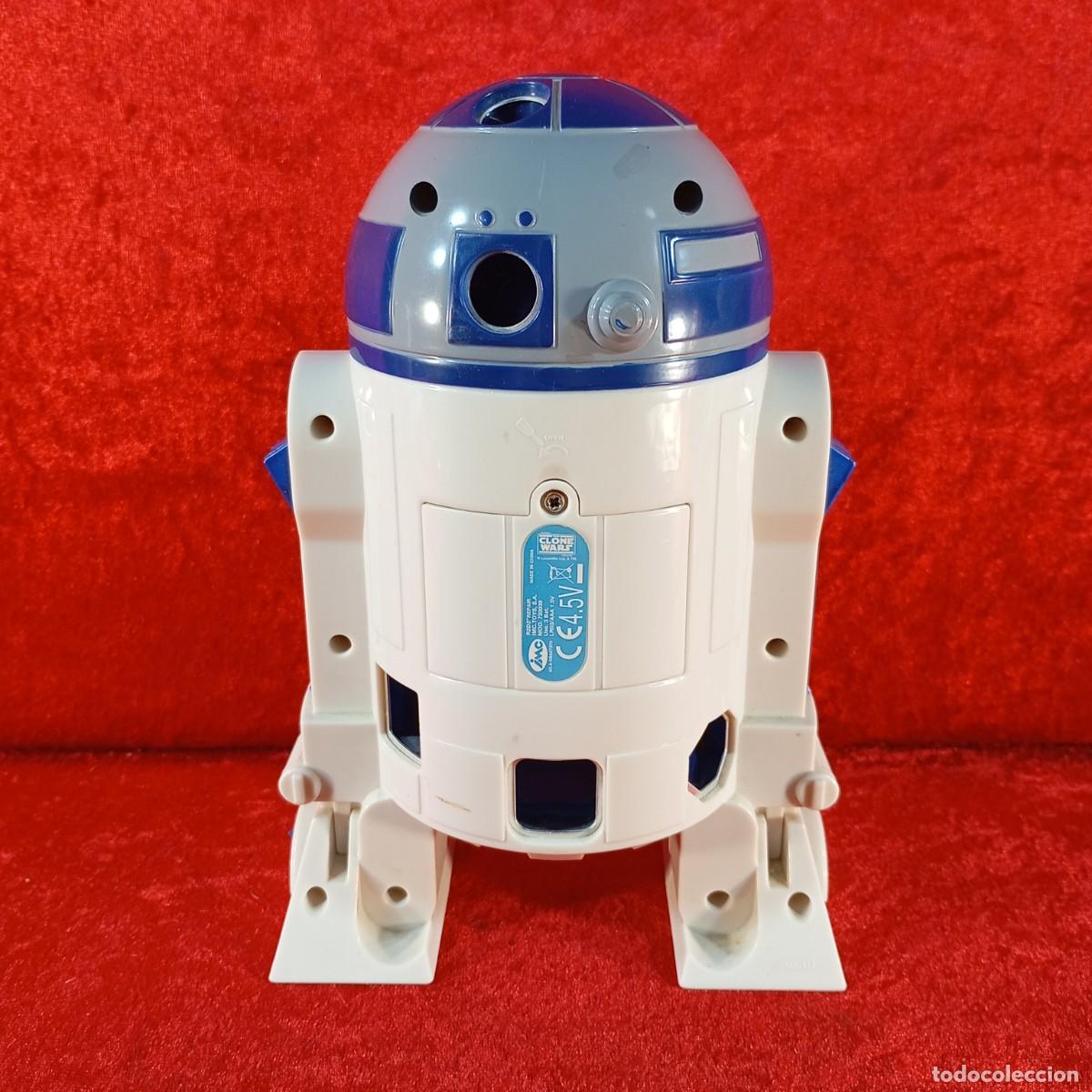 Figuras y mu&ntilde;ecos Star Wars: ROBOT - R2-D2 - STAR WARS - TH CLONE WARS - IMC - 20 CM - FUNCIONANDO - Foto 4