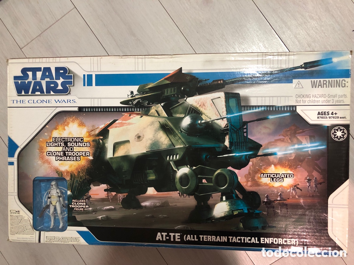Figuras y mu&ntilde;ecos Star Wars: Star Wars The Clone Wars AT-TE - Foto 1