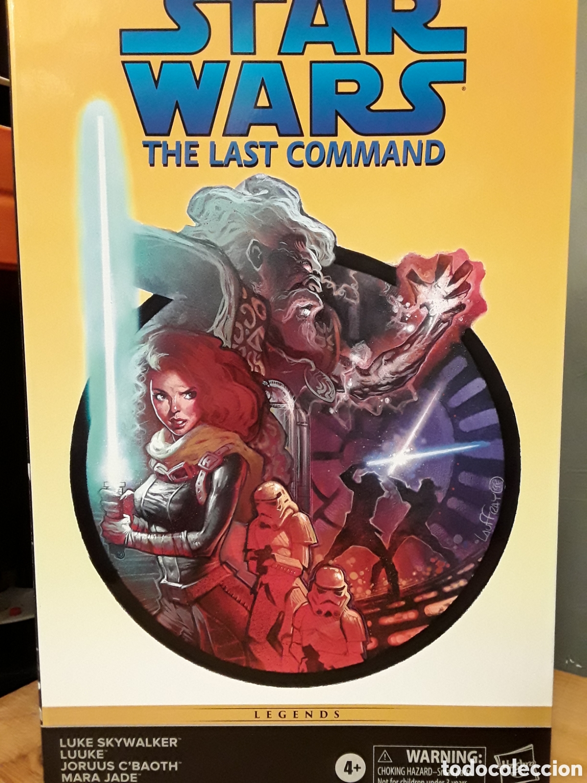 Figuras y mu&ntilde;ecos Star Wars: Pack 4 Figuras The Last Command Star Wars The Black Series - Foto 1