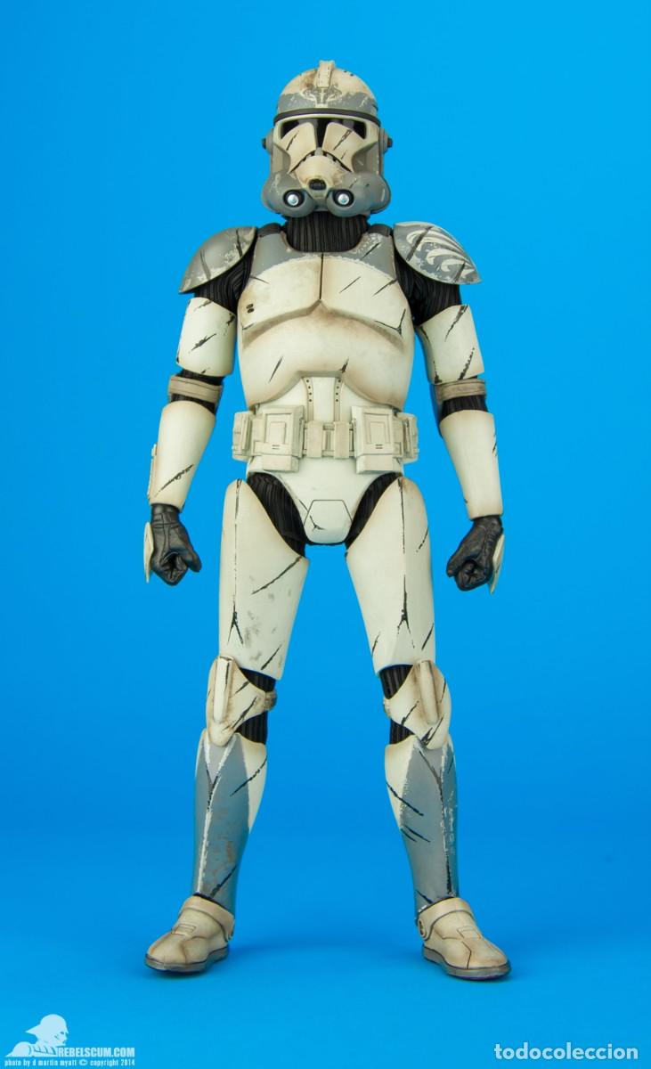 Figuras y mu&ntilde;ecos Star Wars: SIDESHOW. Wolfpack Clone Trooper. Nuevo y en caja. - Foto 12
