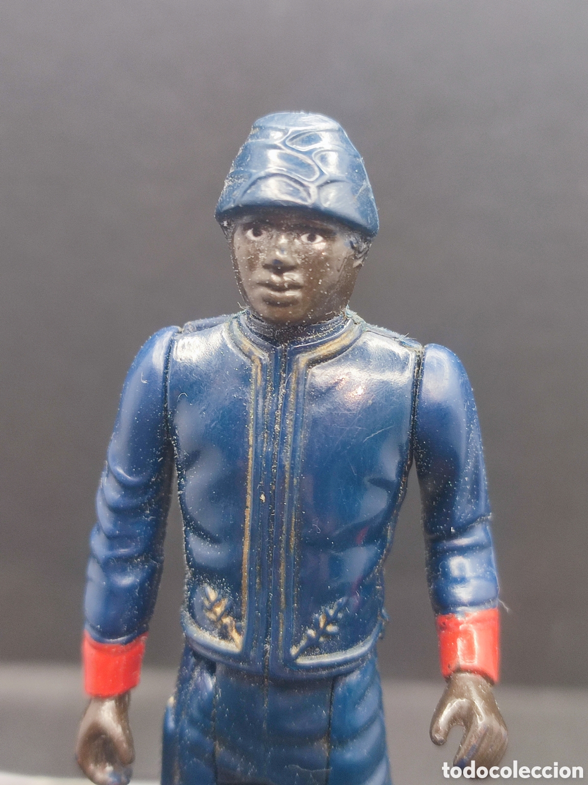 Figuras y mu&ntilde;ecos Star Wars: BESPIN SECURITY GUARD VERSION BLACK STAR WARS VINTAGE KENNER 1981 - Foto 2