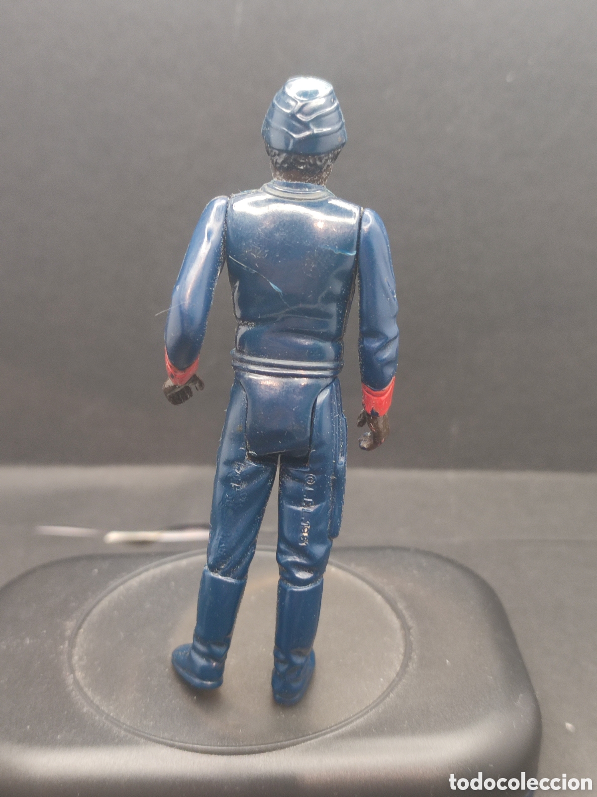 Figuras y mu&ntilde;ecos Star Wars: BESPIN SECURITY GUARD VERSION BLACK STAR WARS VINTAGE KENNER 1981 - Foto 3