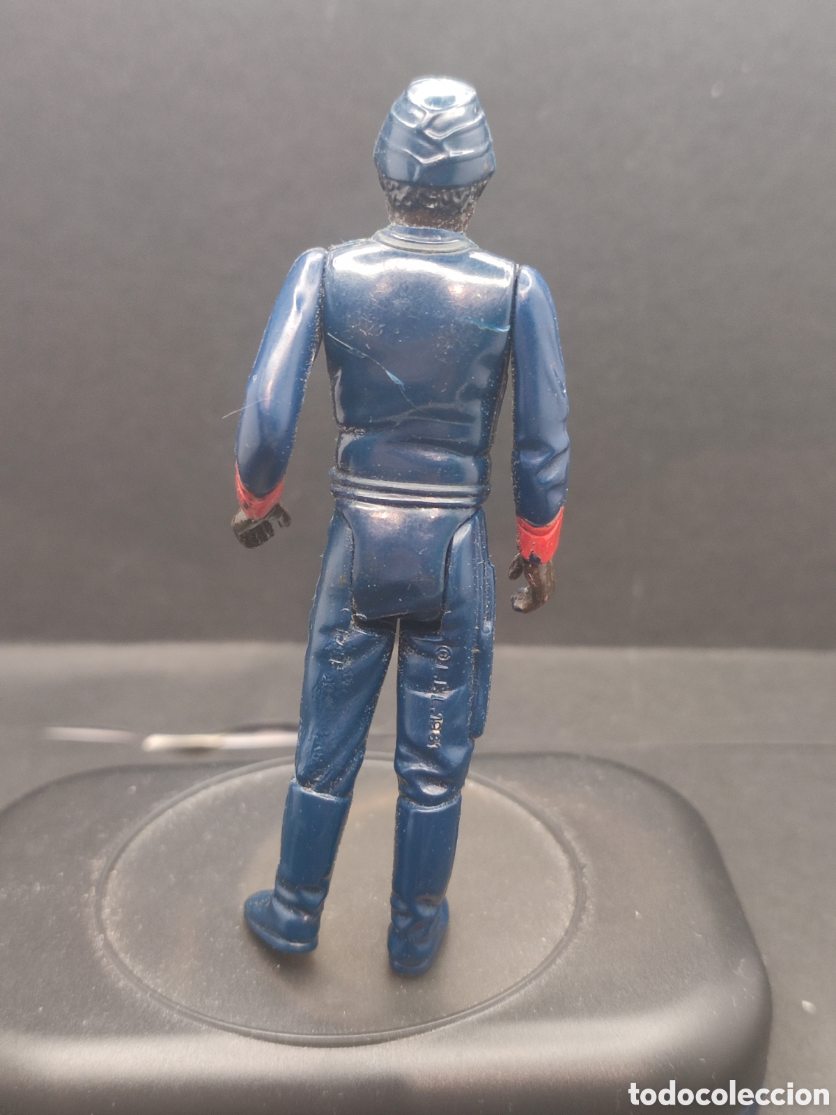 Figuras y mu&ntilde;ecos Star Wars: BESPIN SECURITY GUARD VERSION BLACK STAR WARS VINTAGE KENNER 1981 - Foto 4