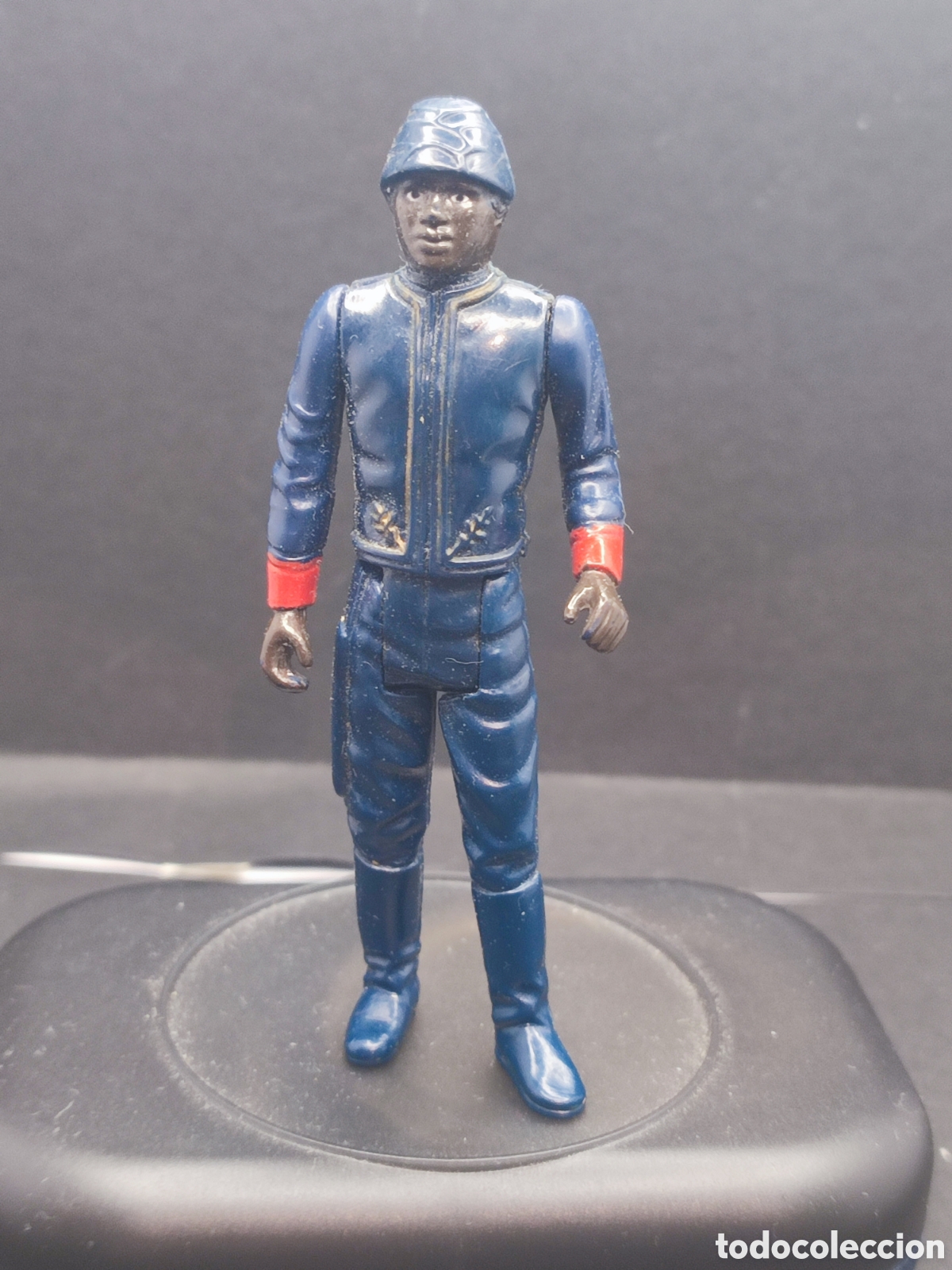 Figuras y mu&ntilde;ecos Star Wars: BESPIN SECURITY GUARD VERSION BLACK STAR WARS VINTAGE KENNER 1981 - Foto 1