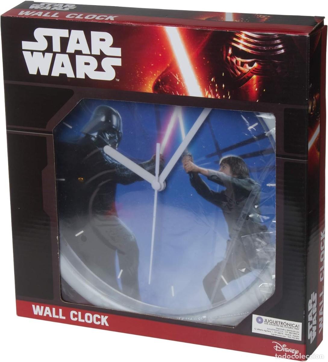 Figuras y mu&ntilde;ecos Star Wars: Star Wars Reloj de Pared - NUEVO - Foto 2