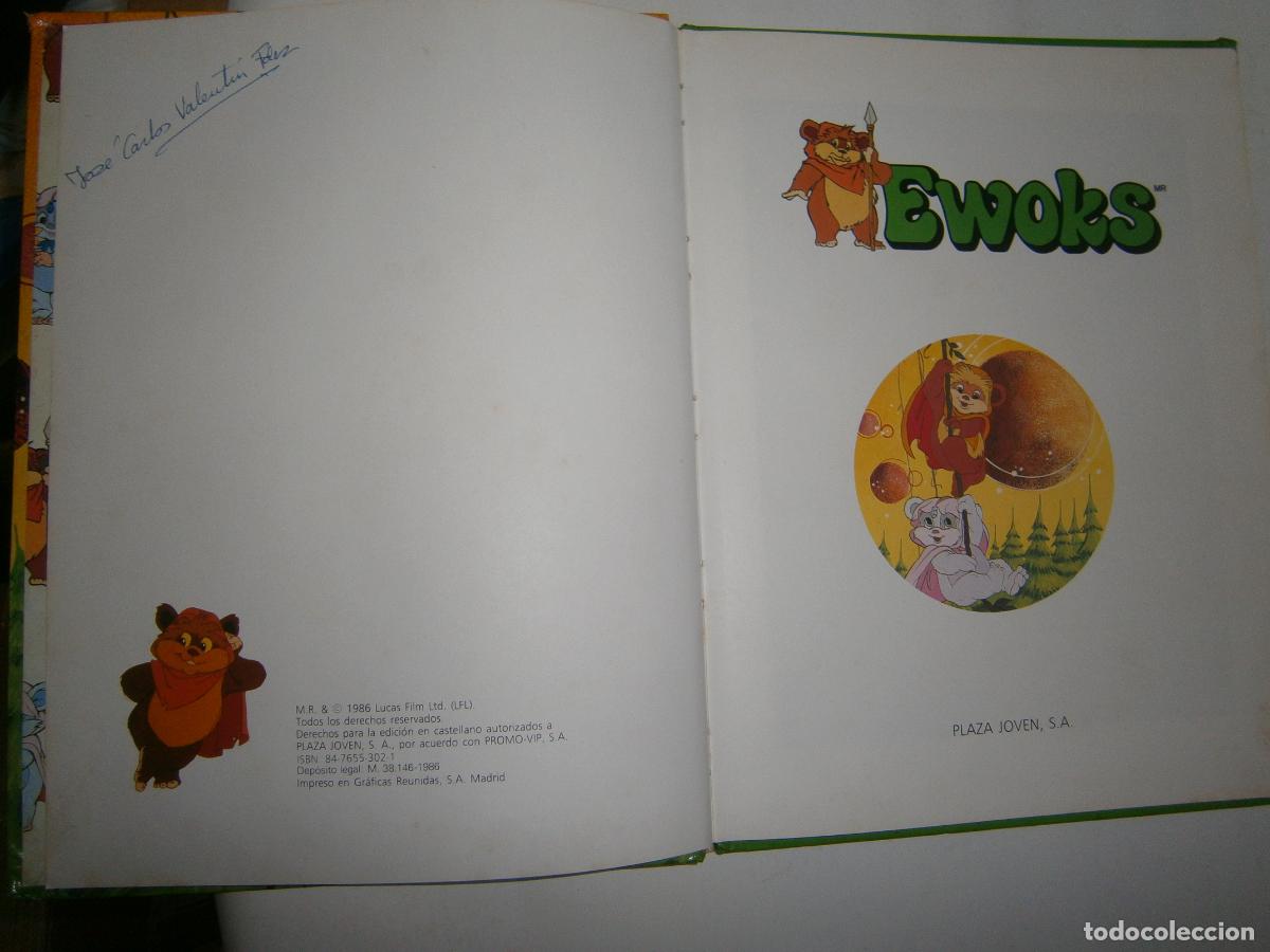 Figuras y mu&ntilde;ecos Star Wars: ANTIGUO COMIC - EWOKS - Foto 2