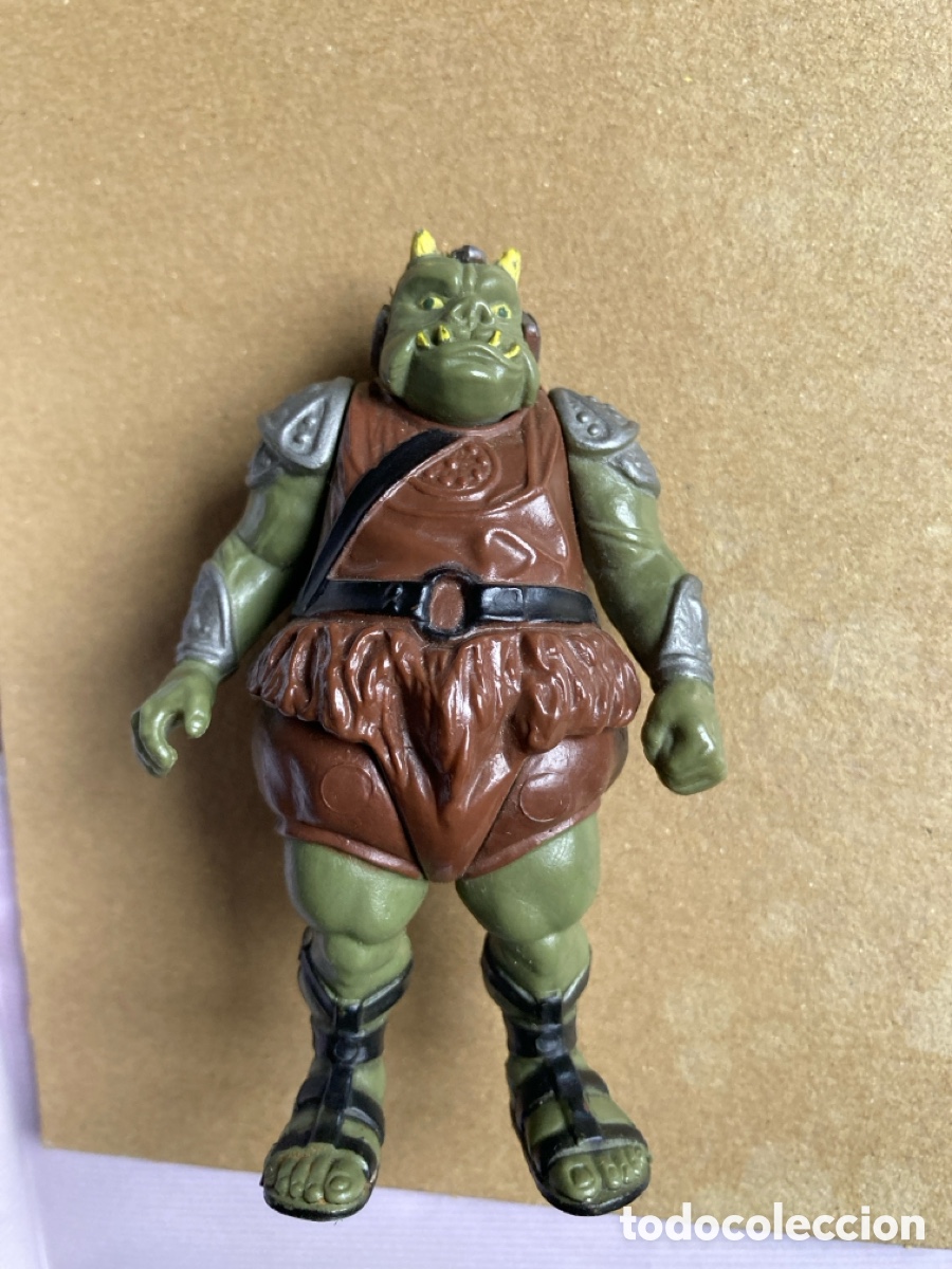 Figuras y mu&ntilde;ecos Star Wars: Star Wars Gamorrean Guard versi&oacute;n plateada - Foto 1