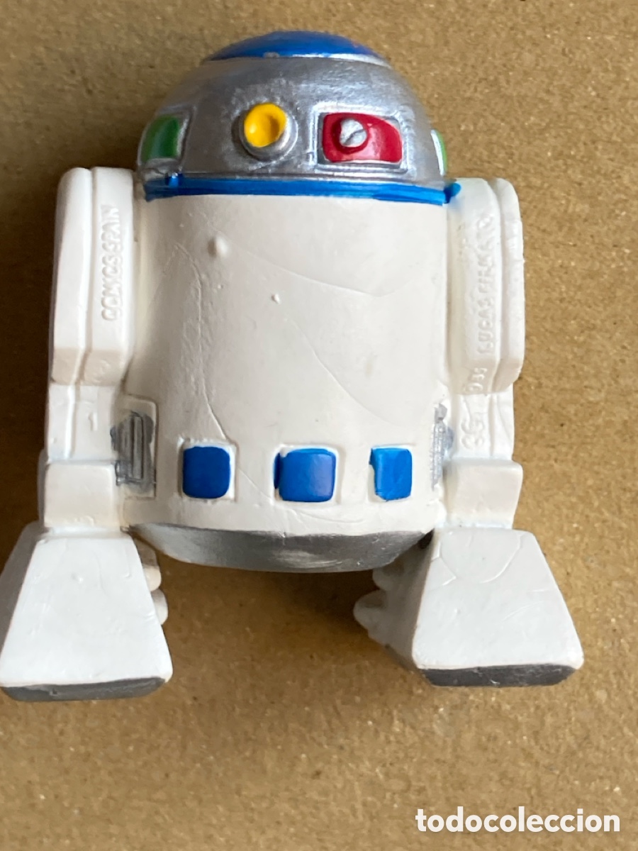 Figuras y mu&ntilde;ecos Star Wars: Star Wars R2-D2 C&oacute;mics Spain 1986error pata derecha - Foto 4