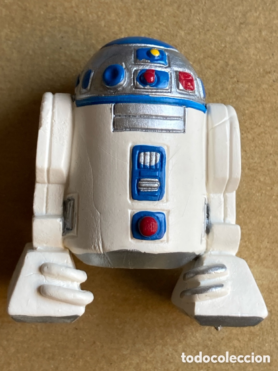 Figuras y mu&ntilde;ecos Star Wars: Star Wars R2-D2 C&oacute;mics Spain 1986error pata derecha - Foto 1