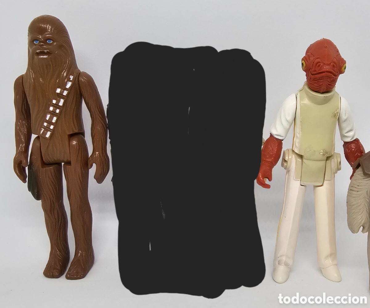 Figuras y mu&ntilde;ecos Star Wars: 8 figuras Star Wars vintage - Foto 4