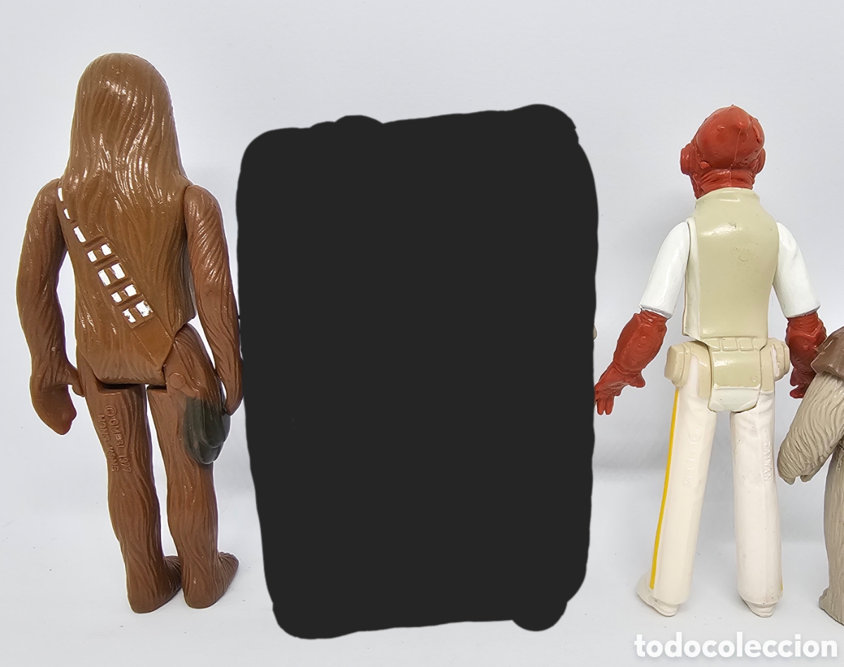 Figuras y mu&ntilde;ecos Star Wars: 8 figuras Star Wars vintage - Foto 5