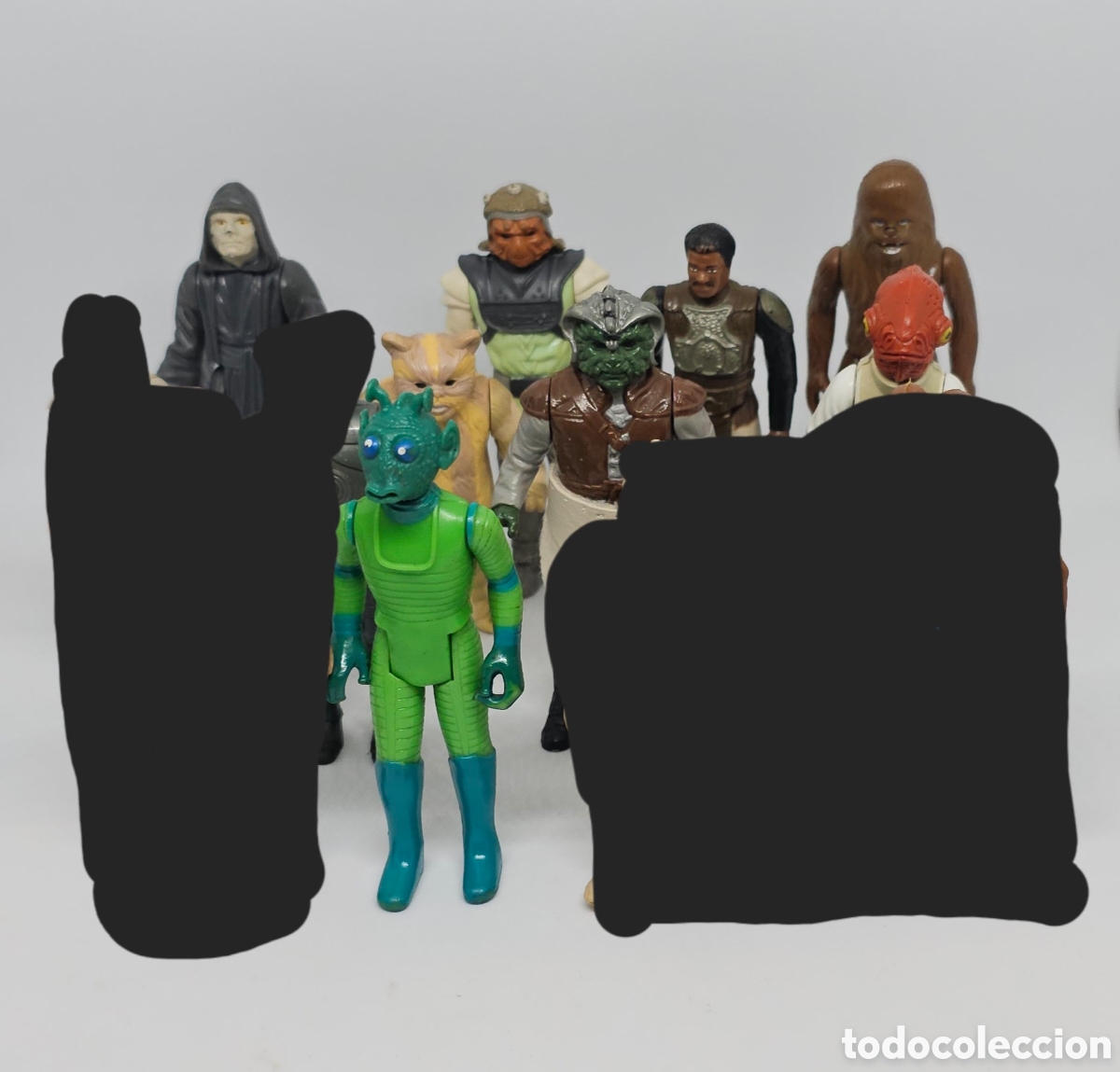 Figuras y mu&ntilde;ecos Star Wars: 8 figuras Star Wars vintage - Foto 1