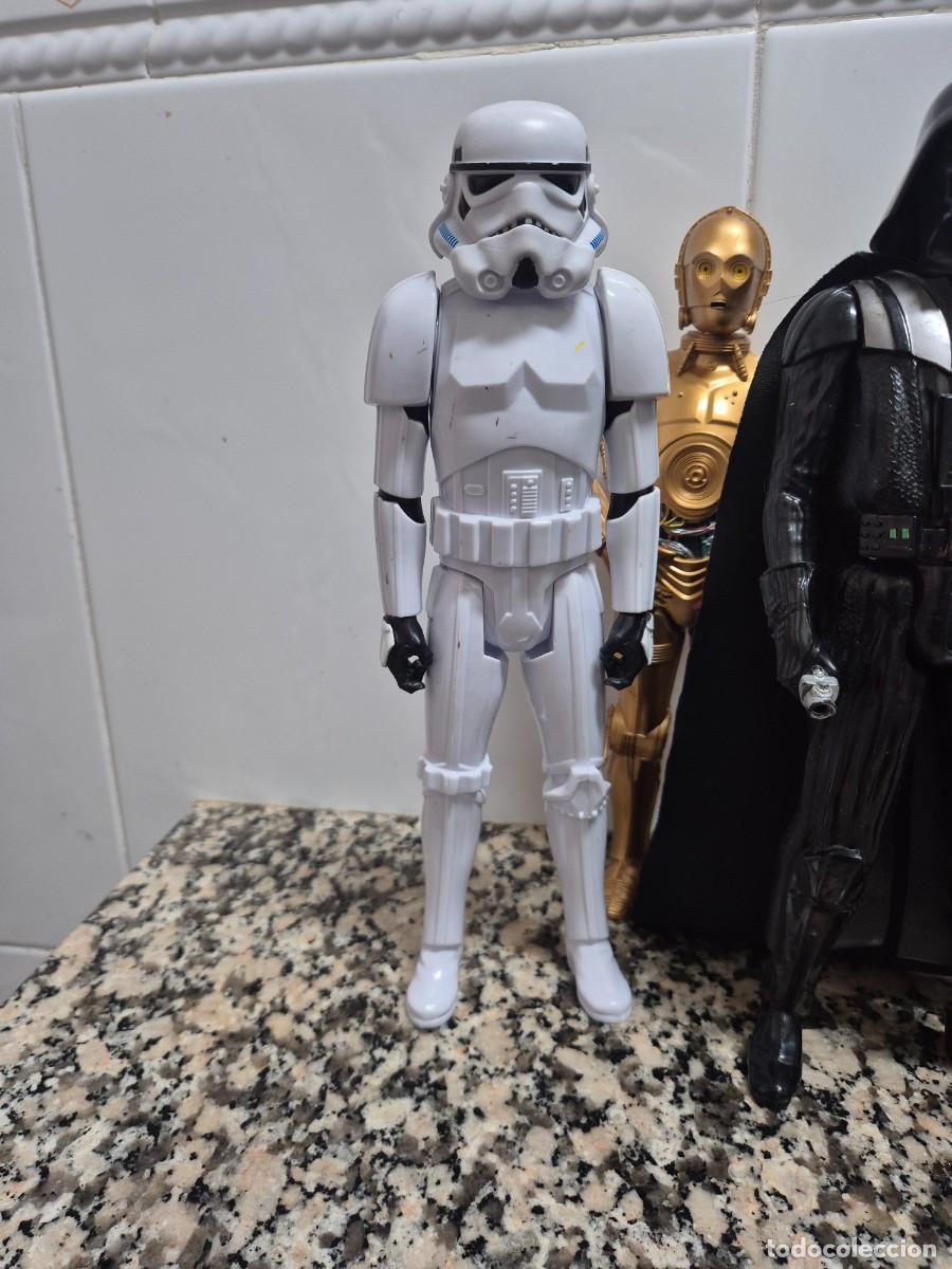 Figuras y mu&ntilde;ecos Star Wars: LOTE DE 7 MU&Ntilde;ECOS STAR WARS. - Foto 2