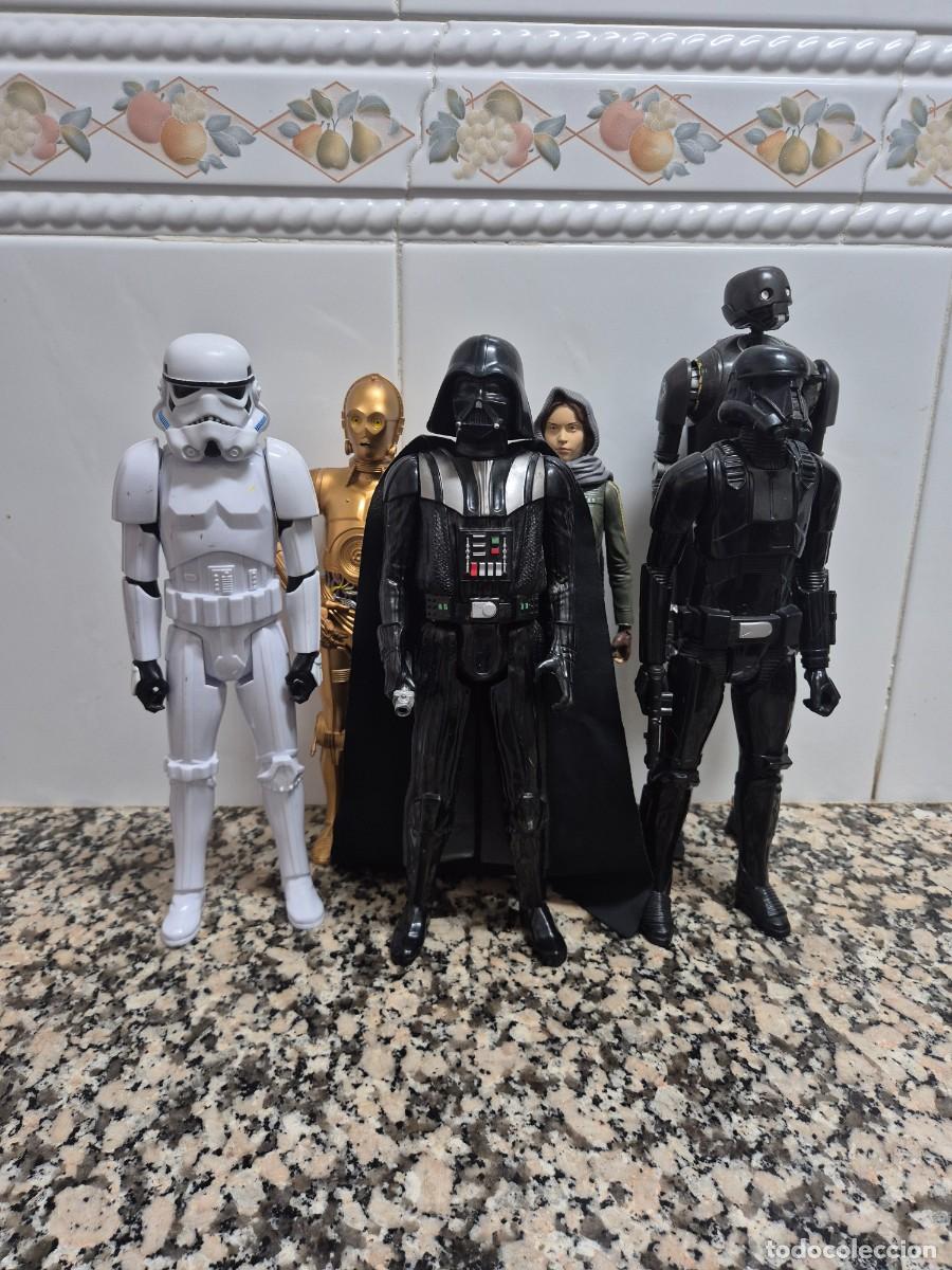 Figuras y mu&ntilde;ecos Star Wars: LOTE DE 7 MU&Ntilde;ECOS STAR WARS. - Foto 1