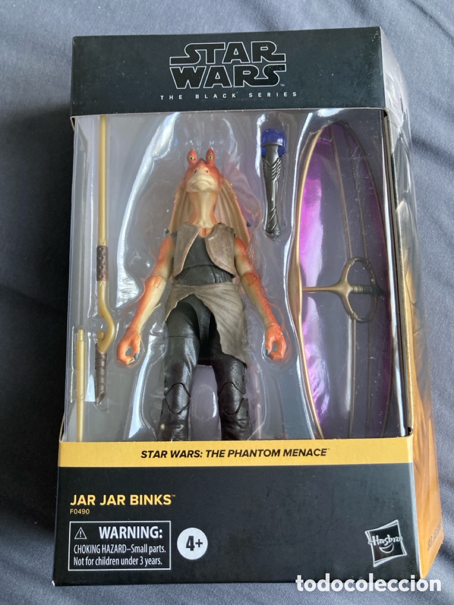 Figuras y mu&ntilde;ecos Star Wars: Star Wars JAR JAR BINKS 6&rdquo;Black Series - Foto 1