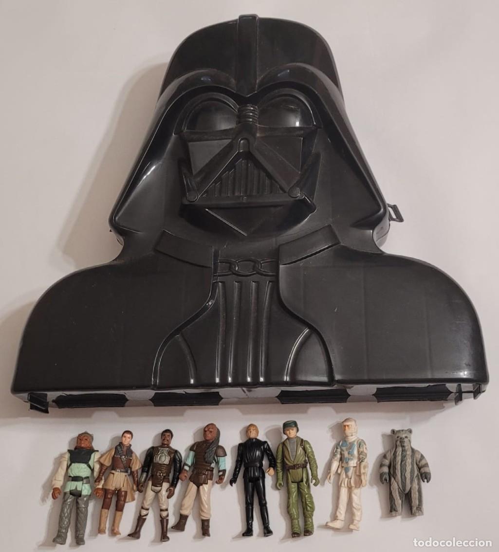 maletín darth vader y figuras kenner vintage st - Compra venta en