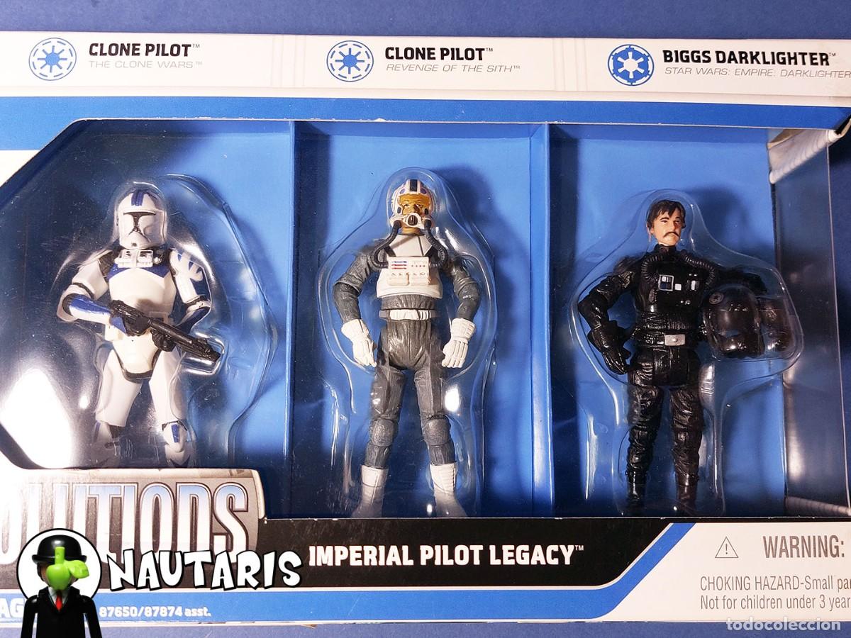 Figuras y mu&ntilde;ecos Star Wars: Star Wars Evolutions Imperial Pilot Legacy (2008) - Foto 2