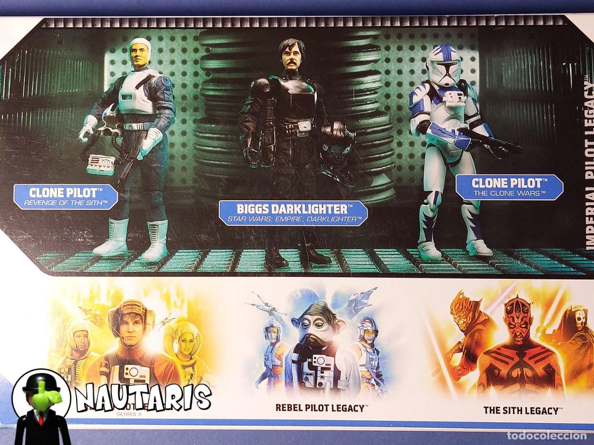 Figuras y mu&ntilde;ecos Star Wars: Star Wars Evolutions Imperial Pilot Legacy (2008) - Foto 8
