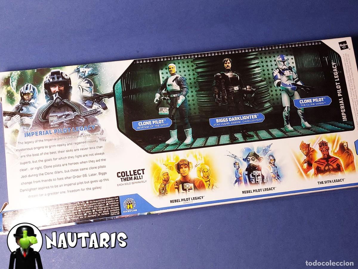 Figuras y mu&ntilde;ecos Star Wars: Star Wars Evolutions Imperial Pilot Legacy (2008) - Foto 9