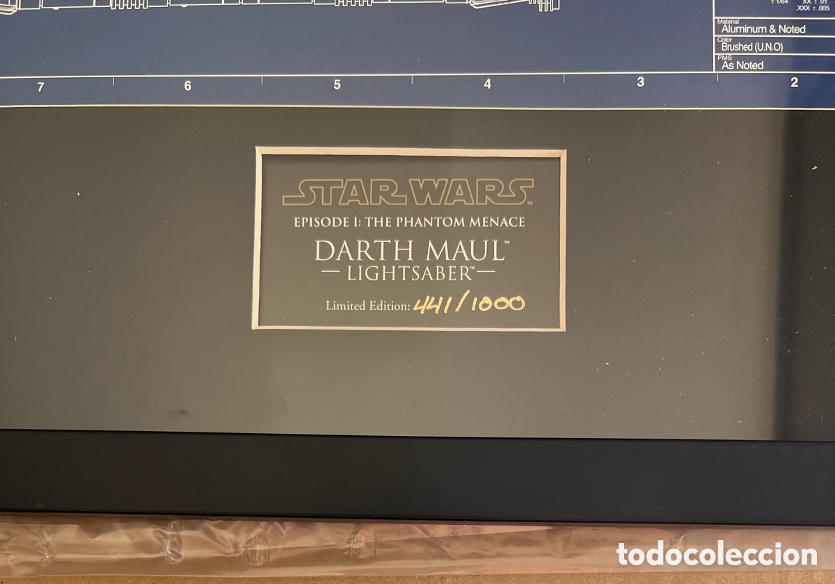 Figuras y mu&ntilde;ecos Star Wars: Star Wars Sith Blueprint Collection de Master Replicas - Foto 8
