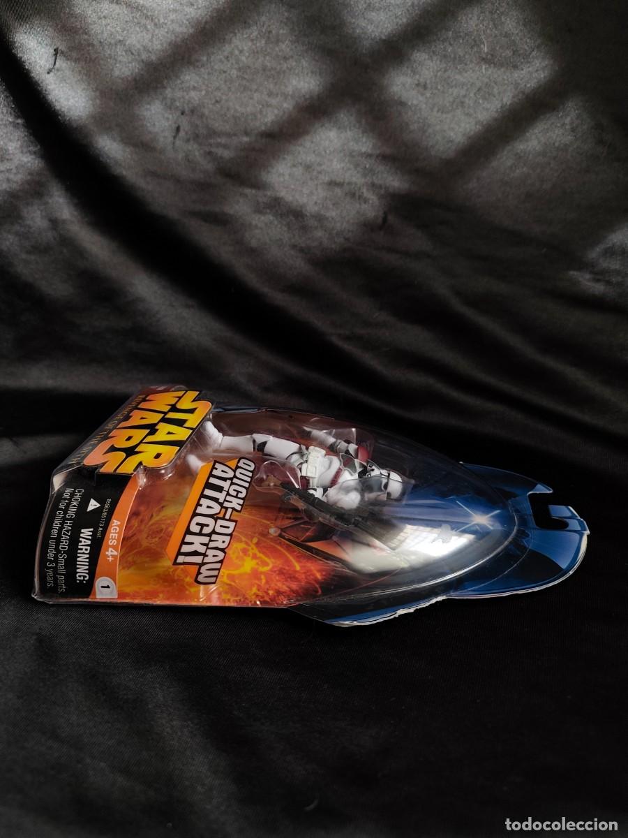 Figuras y mu&ntilde;ecos Star Wars: Figura Star Wars Commander Bacara ROTS - Foto 6