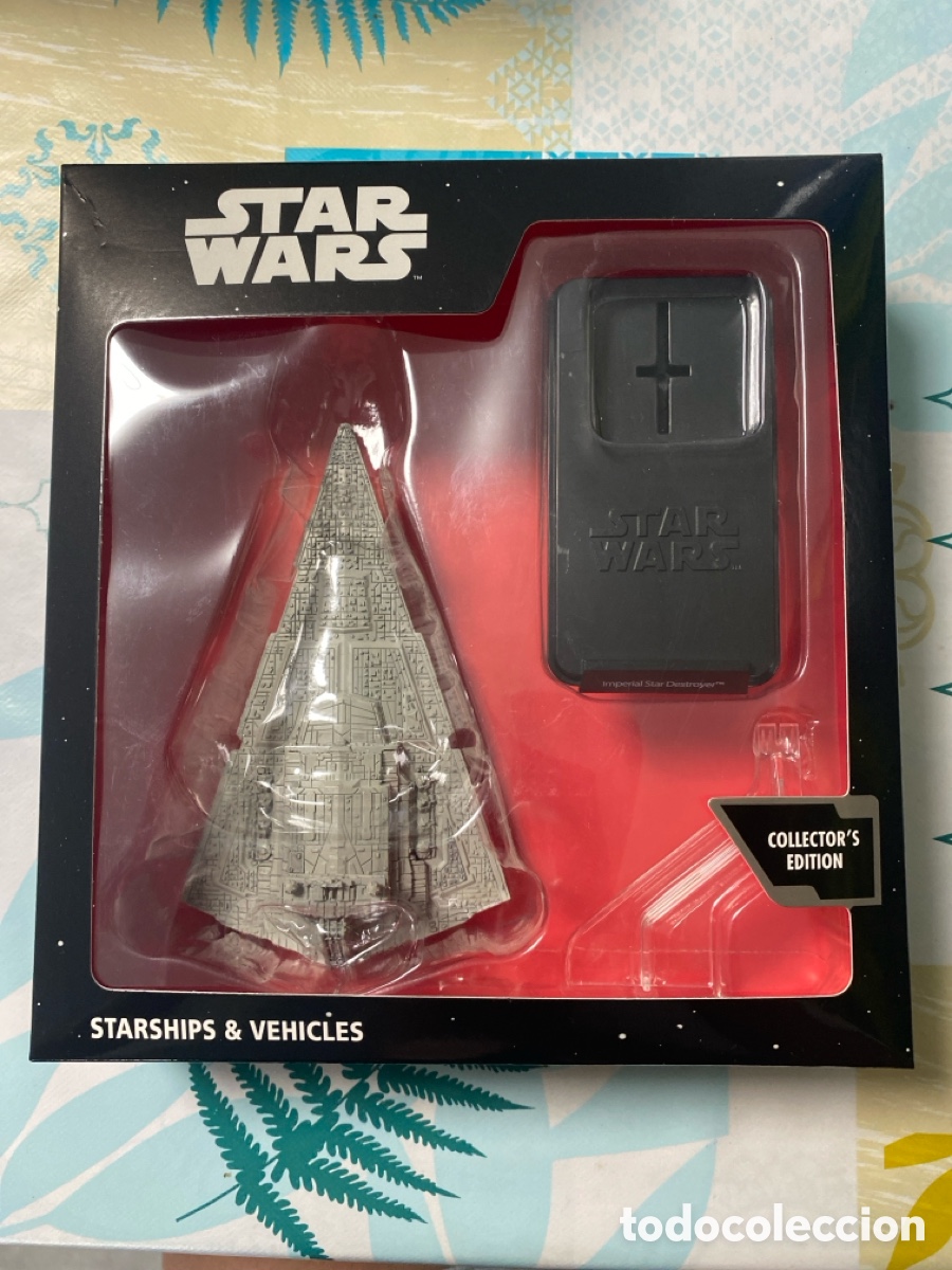 Figuras y mu&ntilde;ecos Star Wars: Nave Destructor estelar imperial disney - Foto 1