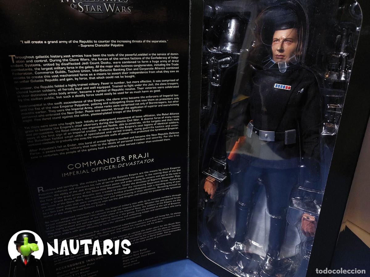 Figuras y mu&ntilde;ecos Star Wars: Star Wars Commander Praji (Sideshow 2008) - Foto 4