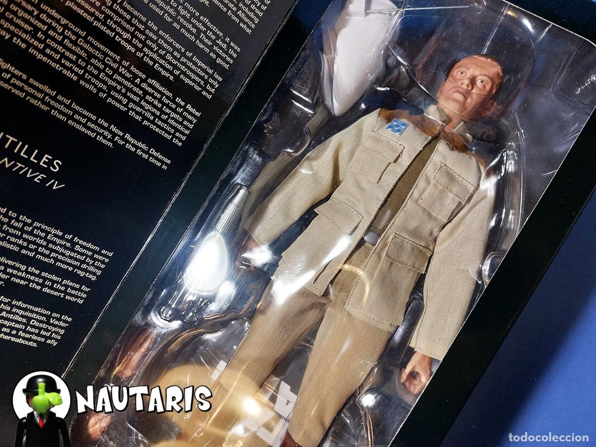 Figuras y mu&ntilde;ecos Star Wars: Star Wars Captain Antilles (Sideshow 2008) - Foto 5