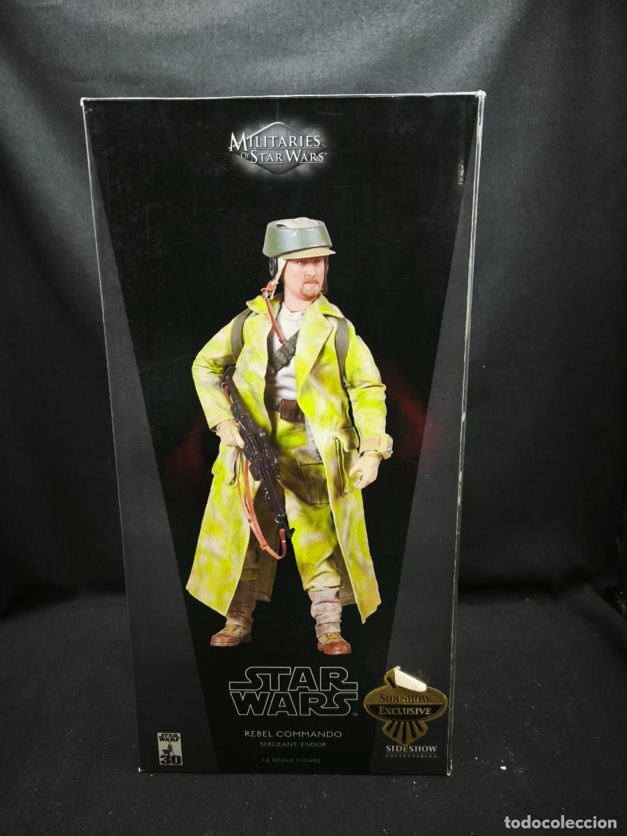 Figuras y mu&ntilde;ecos Star Wars: STAR WARS REBEL COMMANDO SARGENTO ENDOR SIDESHOW - Foto 1