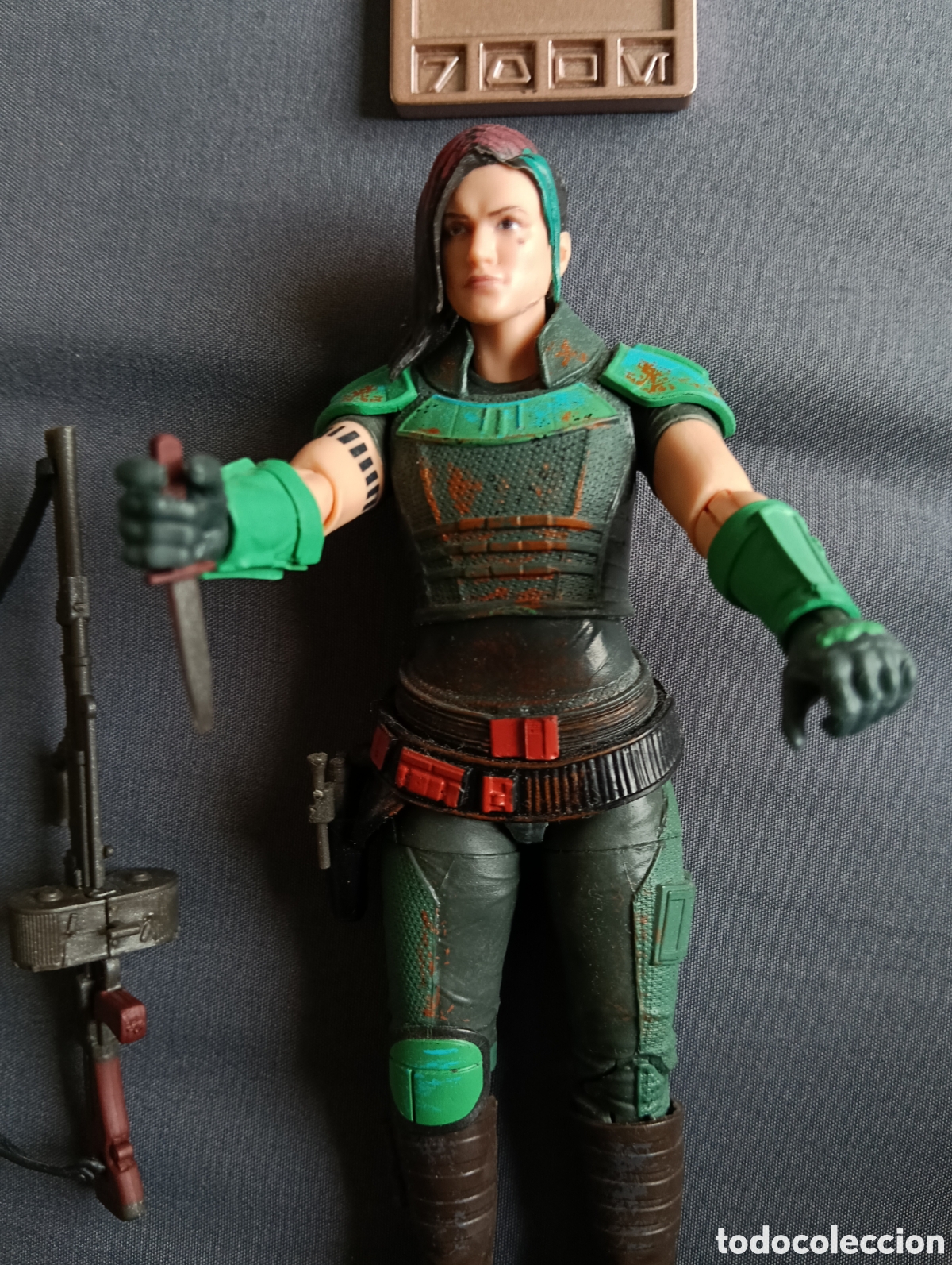 Figuras y mu&ntilde;ecos Star Wars: Star Wars Cara Dune 15 cm usada - Foto 2