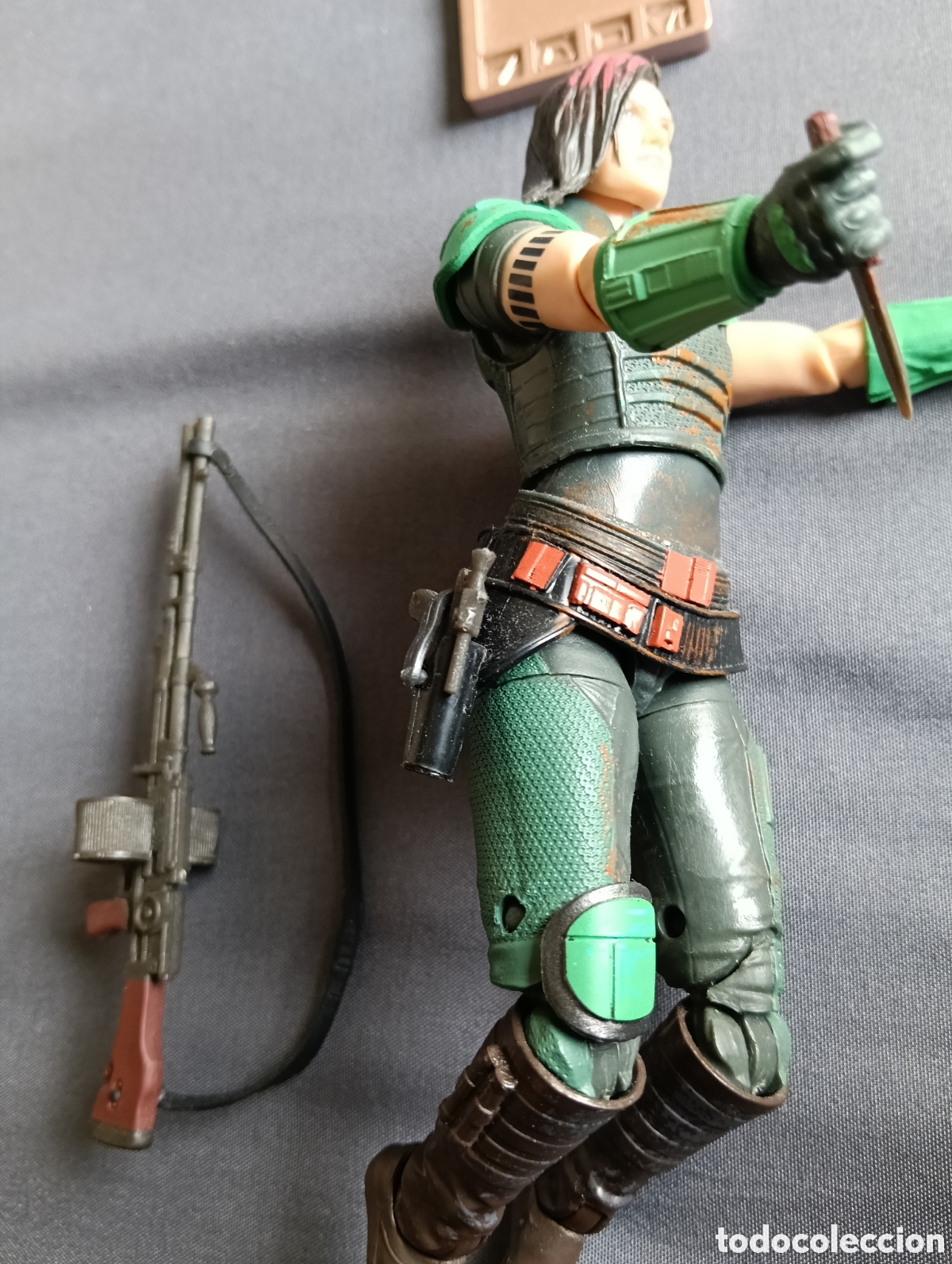 Figuras y mu&ntilde;ecos Star Wars: Star Wars Cara Dune 15 cm usada - Foto 7
