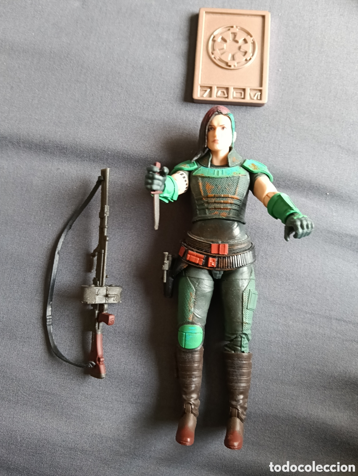 Figuras y mu&ntilde;ecos Star Wars: Star Wars Cara Dune 15 cm usada - Foto 1