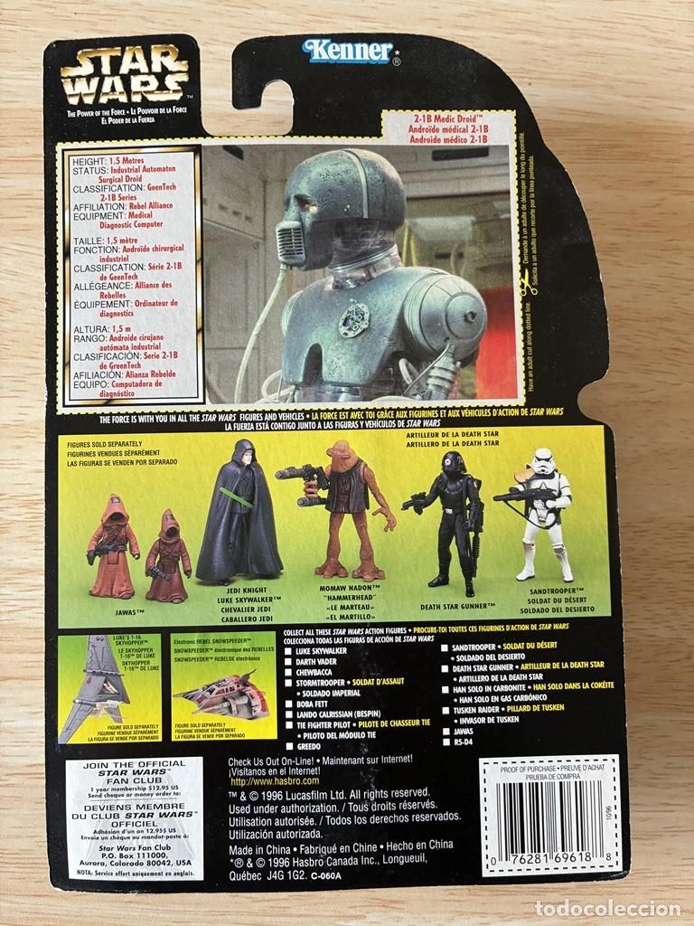 Figuras y mu&ntilde;ecos Star Wars: STAR WARS EL PODER DE LA FUERZA 2-1B MEDIC DROID - Foto 2