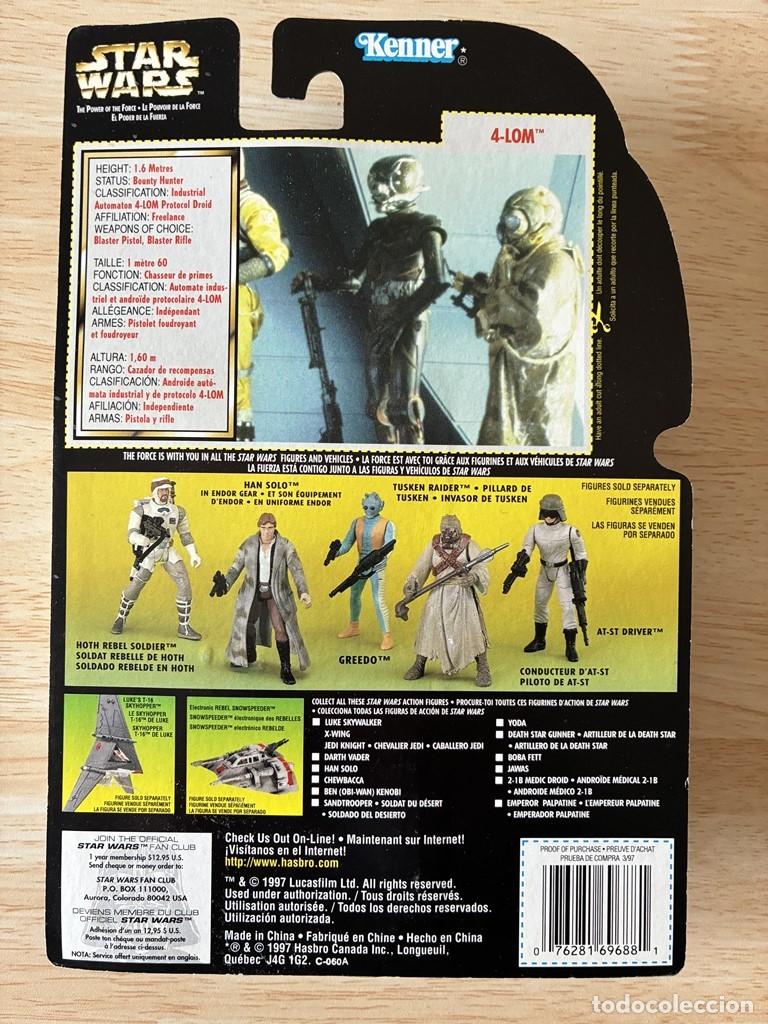 Figuras y mu&ntilde;ecos Star Wars: STAR WARS EL PODER DE LA FUERZA 4-LOM - Foto 2