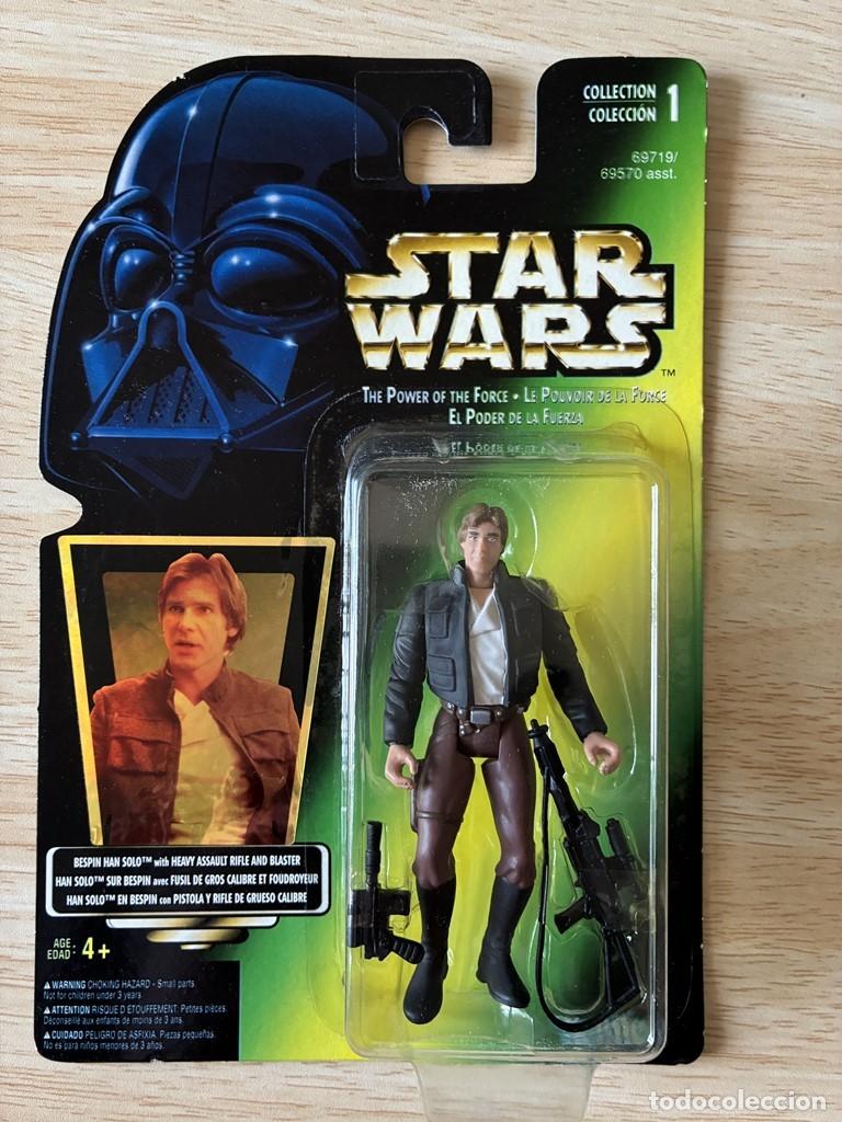 Figuras y mu&ntilde;ecos Star Wars: STAR WARS EL PODER DE LA FUERZA BESPIN HAN SOLO - Foto 1