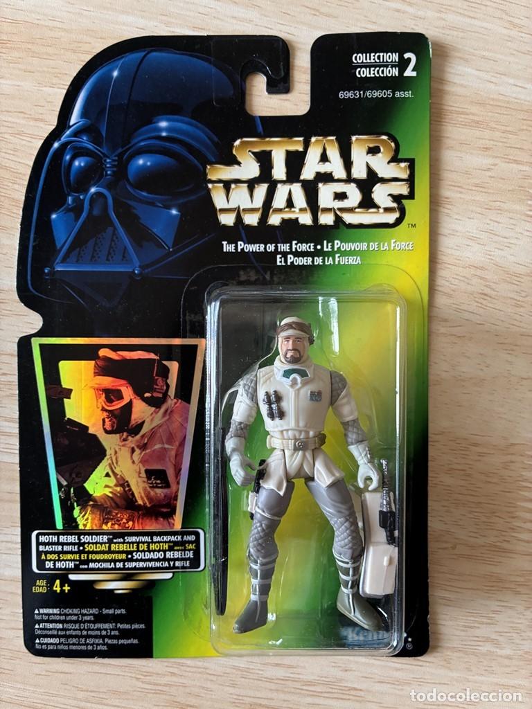 Figuras y mu&ntilde;ecos Star Wars: STAR WARS EL PODER DE LA FUERZA HOTH REBEL SOLDIER - Foto 1
