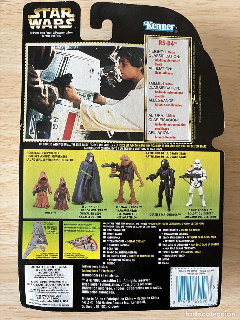 Figuras y mu&ntilde;ecos Star Wars: STAR WARS EL PODER DE LA FUERZA R5-D4 - Foto 2